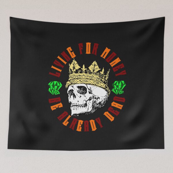 Item preview, skull crown live money death designed and sold by loiret1958.