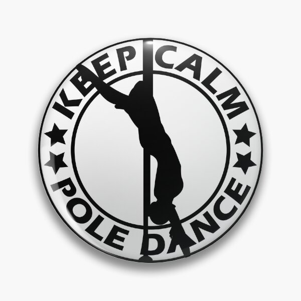 Item preview, Keep Calm Pole Dance Hangback Poledance designed and sold by DerNerd.