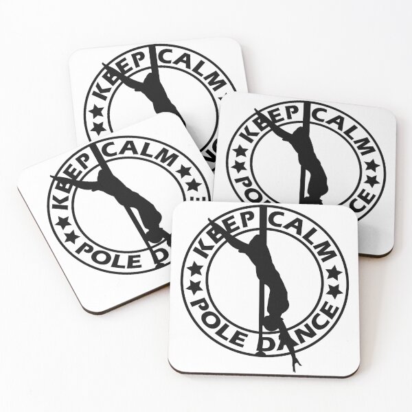 Item preview, Keep Calm Pole Dance Hangback Poledance designed and sold by DerNerd.