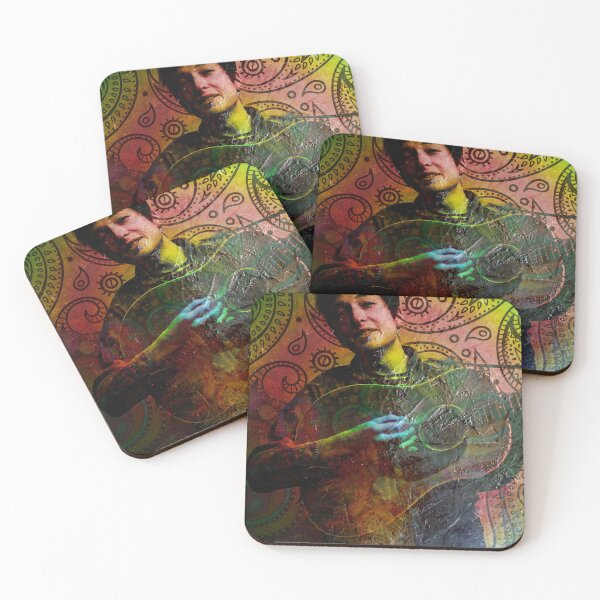 Item preview, 1960s Folk Music Artist on Paisley Psychedelic designed and sold by Mark Mentzer.