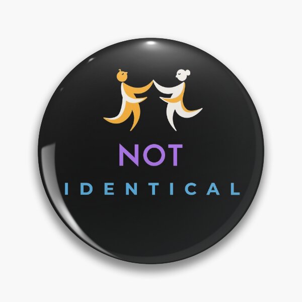 Item preview,  Yes We Are Twins, Not Identical designed and sold by MildlyAmused.