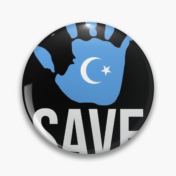 Item preview, Save Uyghur Flag Hand Uyghur Lives Matter designed and sold by Shop signer.