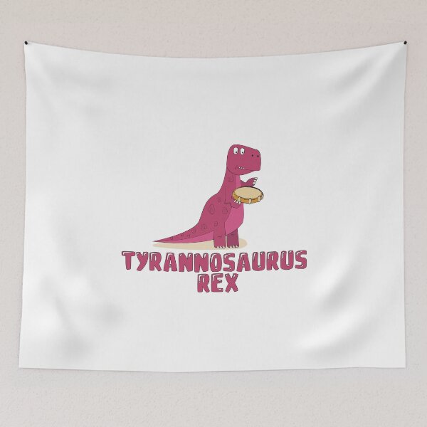 Item preview, Tyrannosaurus Rex Dinosaur Capoeira designed and sold by Bubbly Boo.
