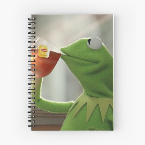 Item preview, Kermit drinking the tea designed and sold by gameshowfan2001.