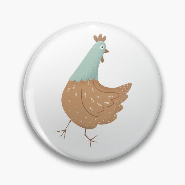 Item preview, Blue Running Chicken designed and sold by ohmiastudio.