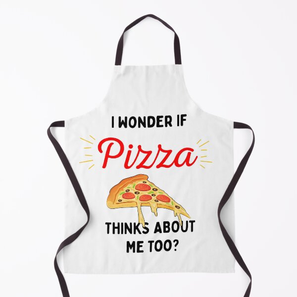 Item preview, i wonder if pizza thinks about me too designed and sold by PRINTED ..