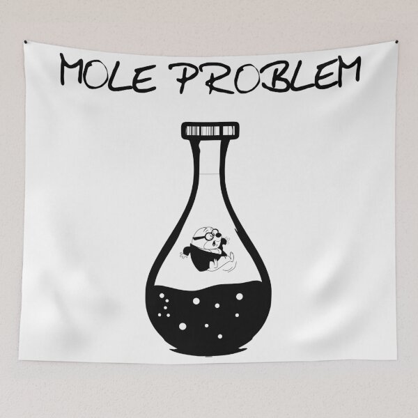 Item preview, Mole Problem designed and sold by Polyartbenali.