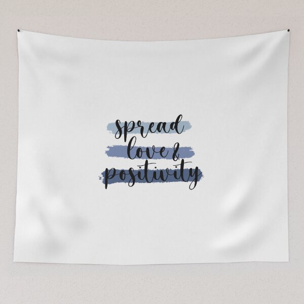 Item preview, Spread Love & Positivity in Blue designed and sold by lovelyliaa.