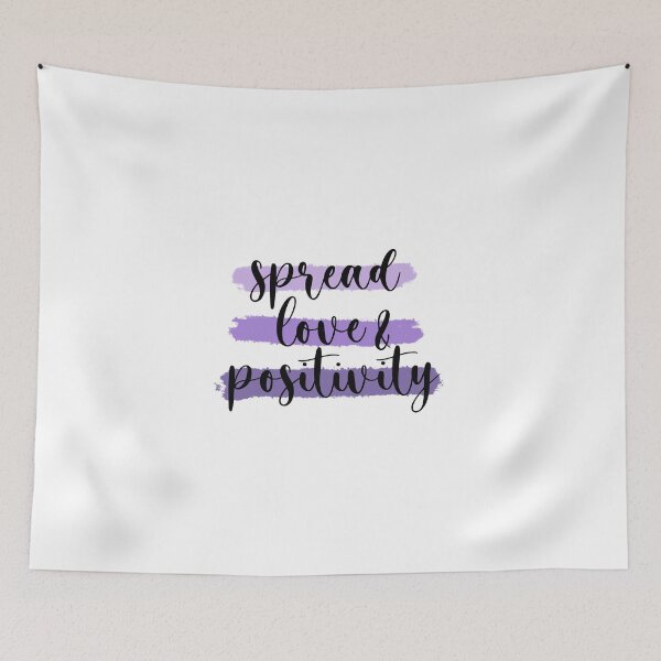 Item preview, Spread Love & Positivity in Purple designed and sold by lovelyliaa.