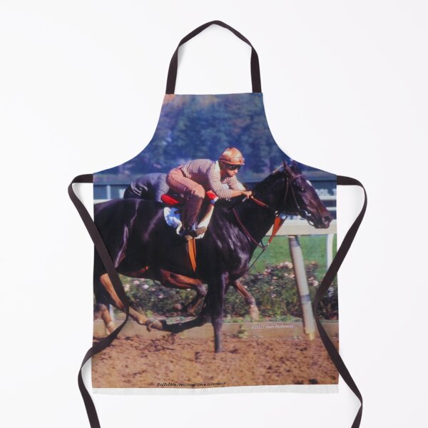 Artikelvorschau, DONNA auf dem BELMONT MAIN TRACK c2021 Steve Yellowbear Fine Art entworfen und verkauft von SteveYellowbear.