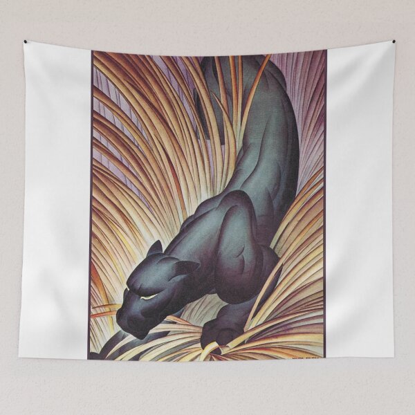 Item preview, Stalking Panther Poster designed and sold by ricardosalam775.