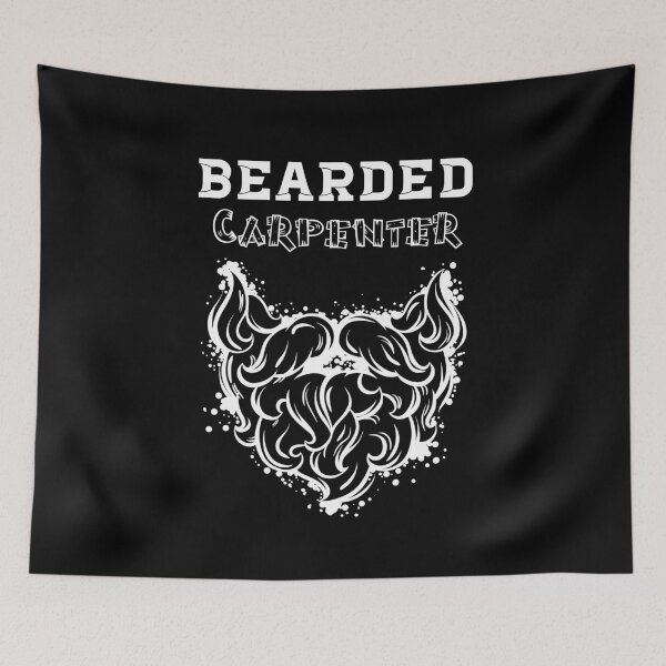 Item preview, Bearded Carpenter - Creative carpenter designed and sold by Designs-DA.