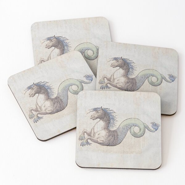 Item preview, Antique Mythical Seahorse designed and sold by ricoflinn.