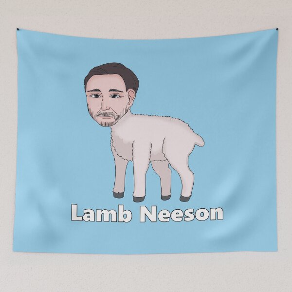Item preview, Lamb Neeson designed and sold by FennecLoaf.