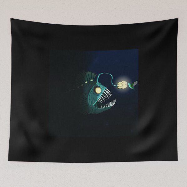 Item preview, Surreal Angler designed and sold by Furmidable Designs.