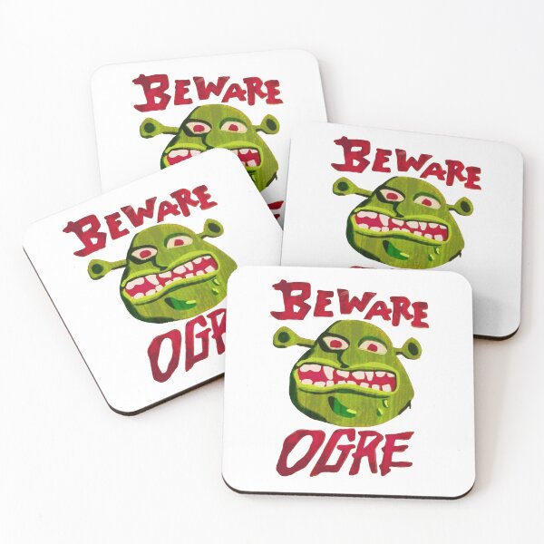 Item preview, Cuidado Ogro | Shrek Beware Ogre designed and sold by mavydesigns.