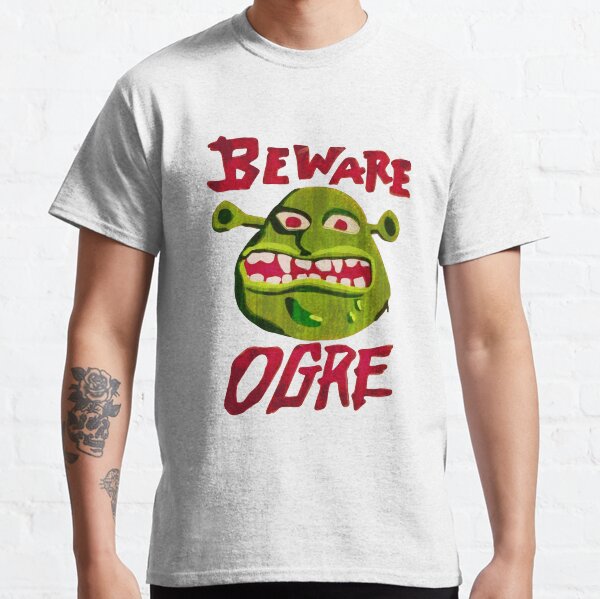 Cuidado Ogro | Shrek Beware Ogre Classic T-Shirt