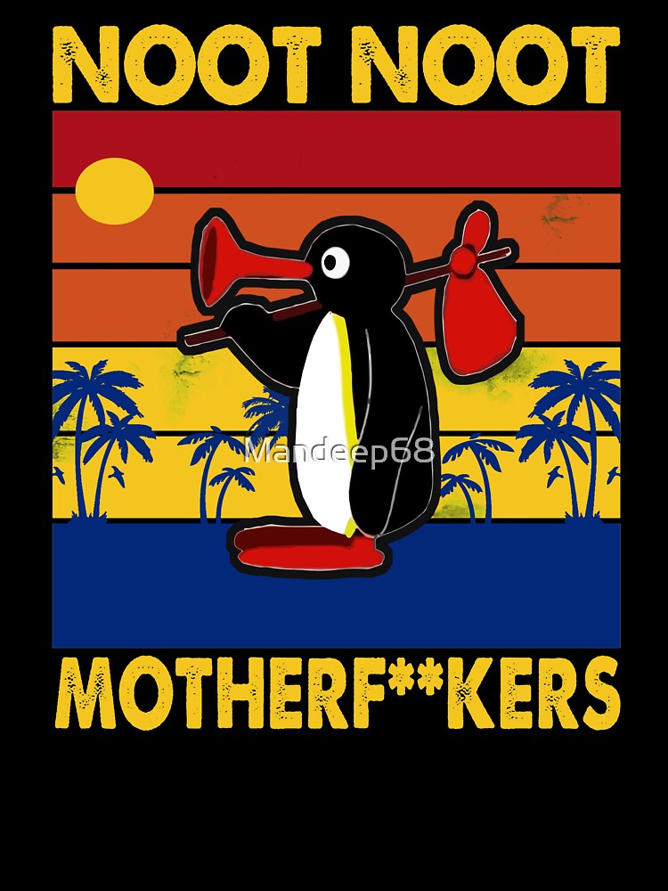 Imagen 7 de 7, Camiseta oversize con la obra noot noot pingu, diseñada y vendida por Mandeep68.
