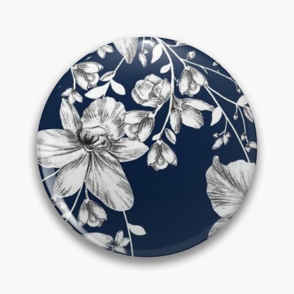 Item preview, WHITE ON NAVY BLUE designed and sold by AMYJAMIN.