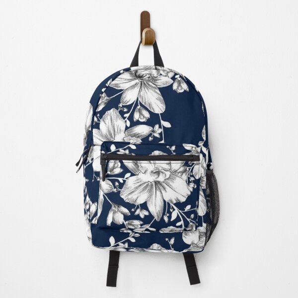 Item preview, WHITE ON NAVY BLUE designed and sold by AMYJAMIN.