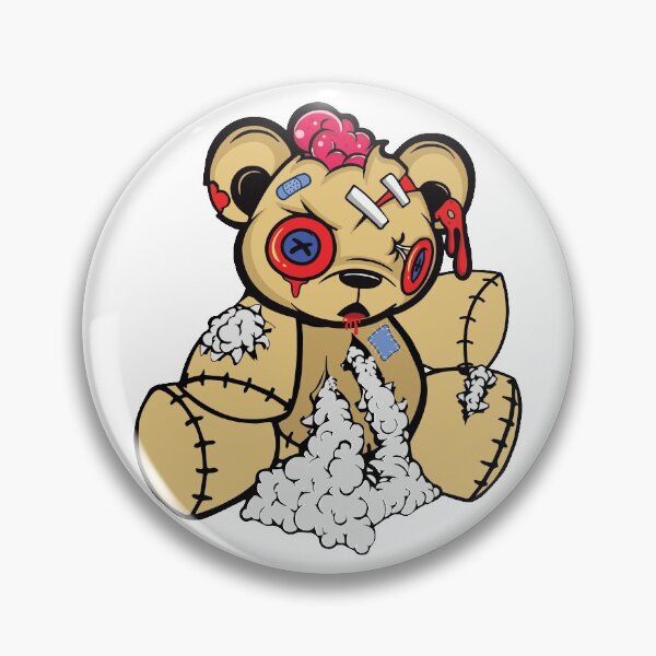 Item preview, Peach Zombie Bear designed and sold by Shaki-9.