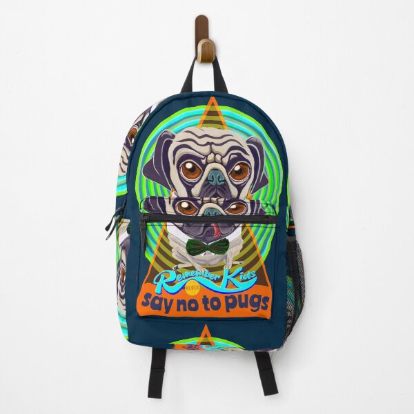 Item preview, Remember Kids, (never) say no to pugs designed and sold by Scott C. L. Hollingsworth.