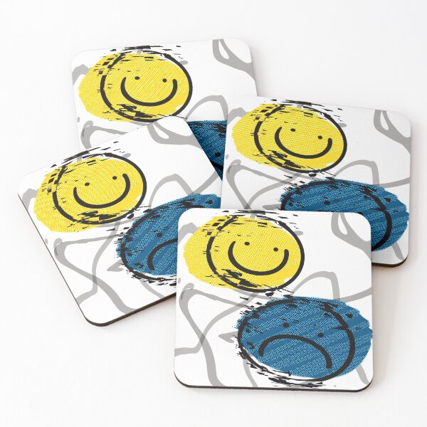 Item preview, Happy/Sad designed and sold by DarcieDesigns.