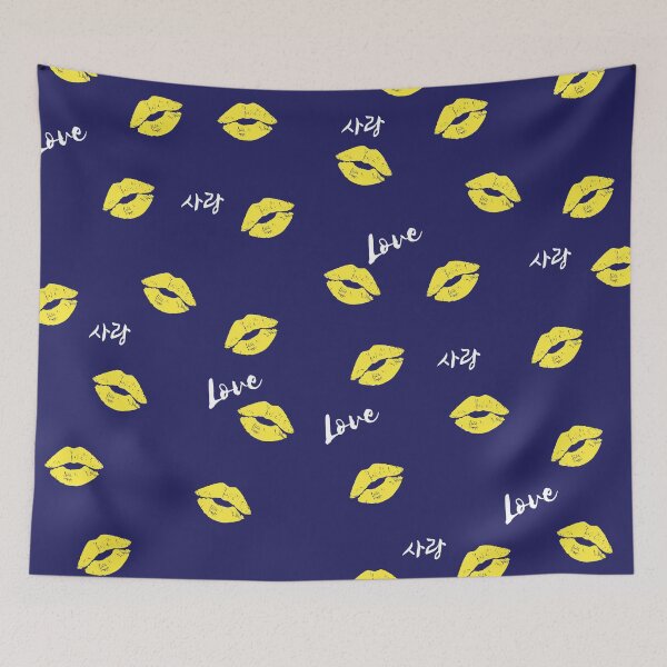 Item preview, Gold lips and letters designed and sold by pure-ho.