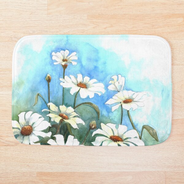 Gathering Daisies Bath Mat