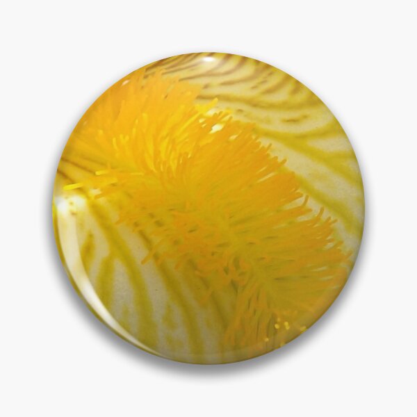 Item preview, Inside a Yellow Iris  designed and sold by lornakay.