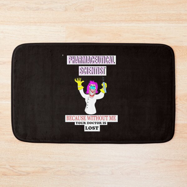 Item preview, PHARMACEUTICAL SCIENTIST (with long hair & lipstick) designed and sold by CUTESTUFFnow.