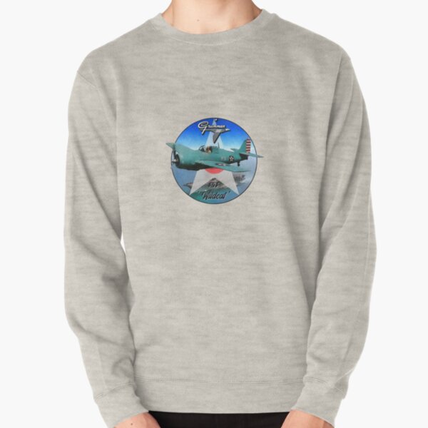 Grumman F4F Wildcat WW2 fighter Pullover Sweatshirt