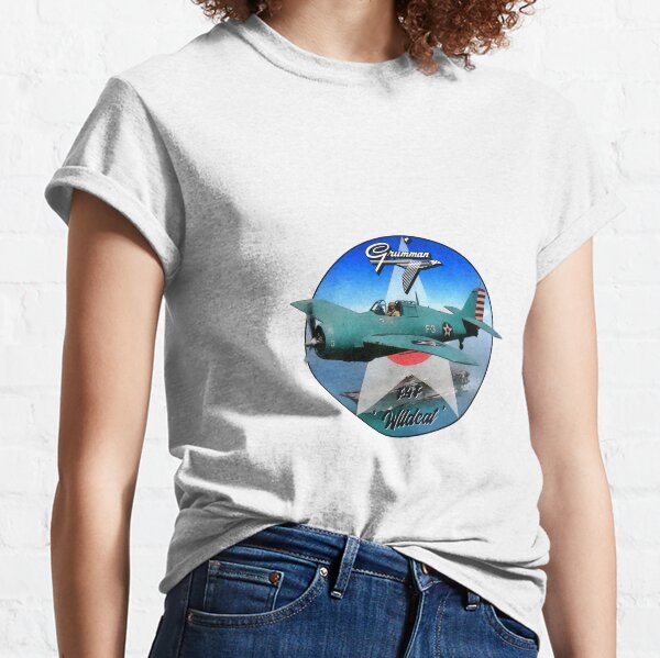 Grumman F4F Wildcat WW2 fighter Classic T-Shirt
