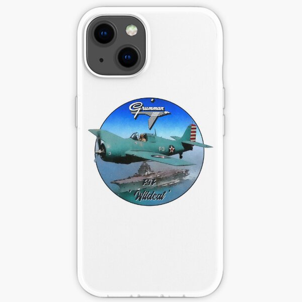Grumman F4F Wildcat WW2 fighter iPhone Soft Case