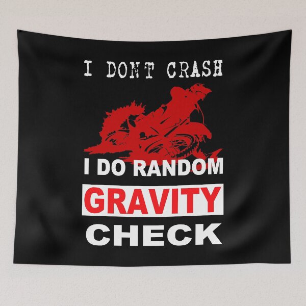 Item preview, I Dont Crash Motocross designed and sold by RedLonelyStars.