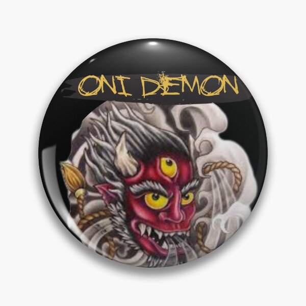 Item preview, oni japanise demon  designed and sold by amy greaves.