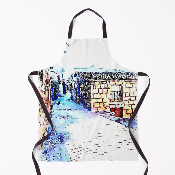 Item preview, Barbarano Romano: glimpse of the village with street lamp designed and sold by Giuseppe Cocco.
