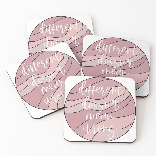 Item preview, Different Doesn't Mean Wrong Quote designed and sold by lovelyliaa.