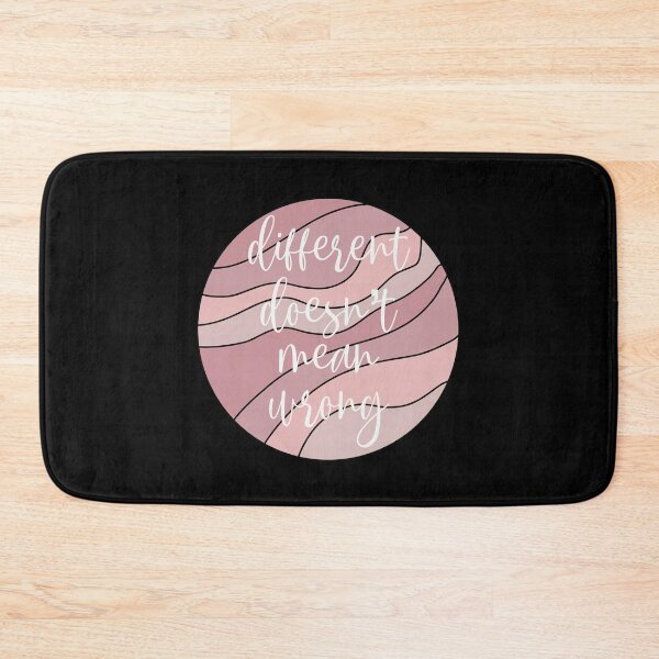 Item preview, Different Doesn't Mean Wrong Quote designed and sold by lovelyliaa.