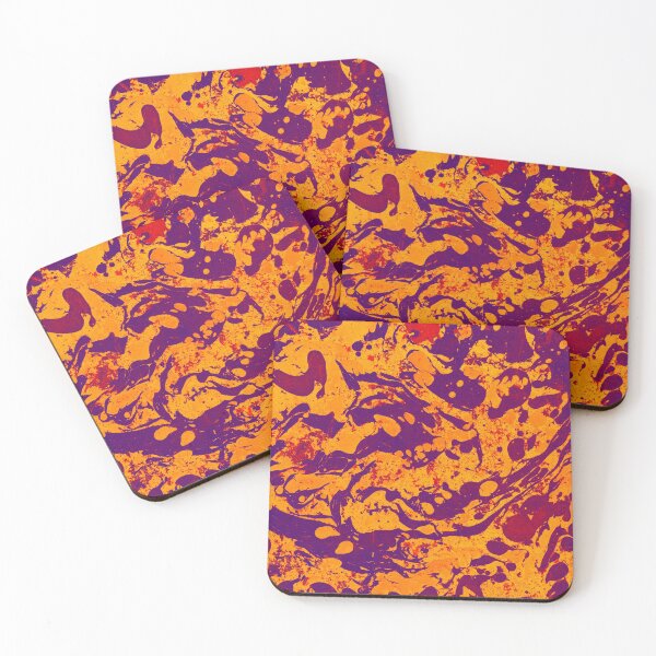 Item preview, Colorful marbled paper design designed and sold by anetkresli.