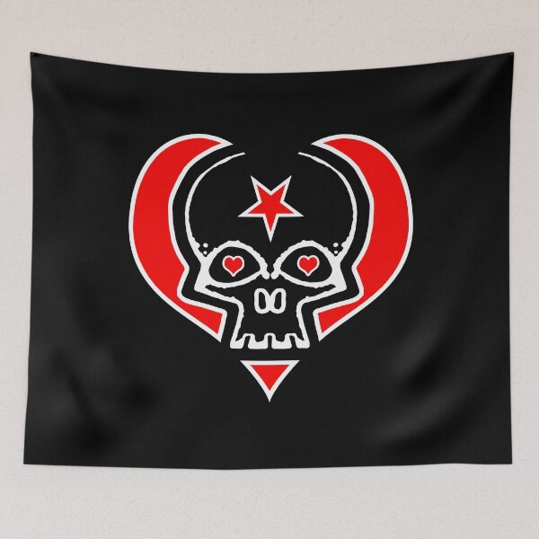 Item preview, HEART AND SKULL - THE MINISTRY OF LOVE 1984 designed and sold by 5hertz.