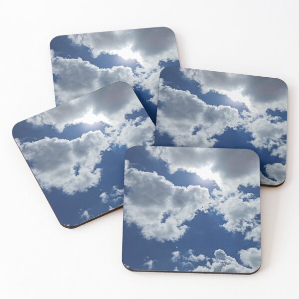Item preview, Blue Sky with Sunshine in White Clouds designed and sold by Brasilia.