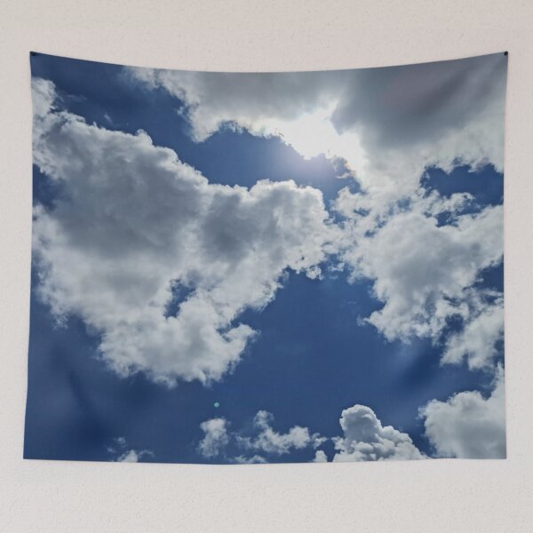 Item preview, Blue Sky with Sunshine in White Clouds designed and sold by Brasilia.