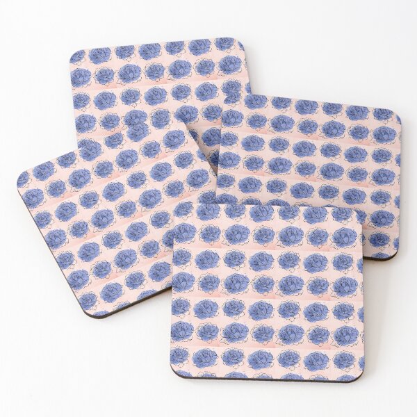 Item preview, Rose and Blue - Watercolor designed and sold by SASsyDesign.