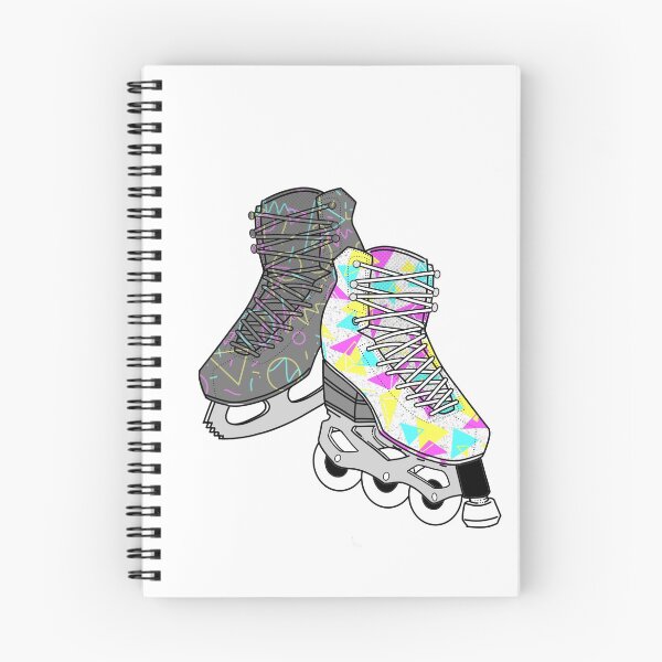 Item preview, Inline and Figure Retro Patterned Skates designed and sold by HazookSkates.