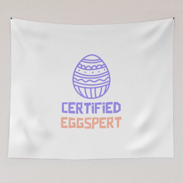 Item preview, Certified Eggspert Funny Easter Women & Men T-Shirt designed and sold by colortrends.