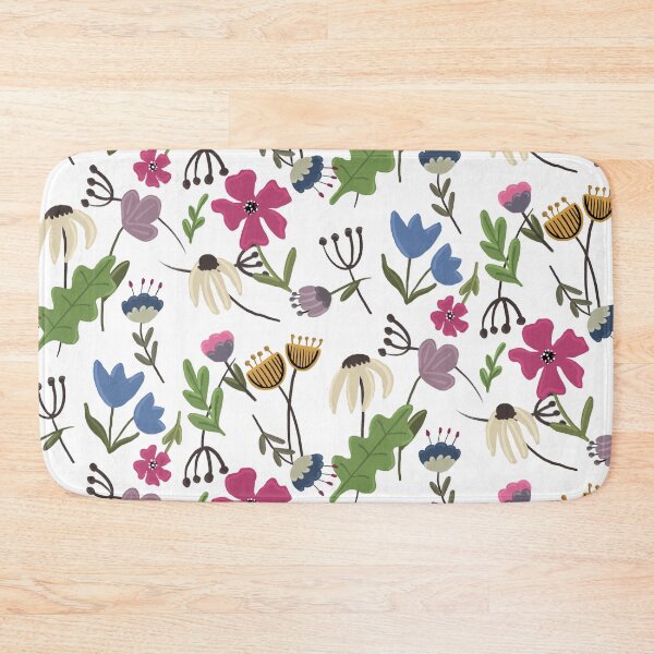 Item preview, Folksy Floral designed and sold by Quick Brown Fox Canada.
