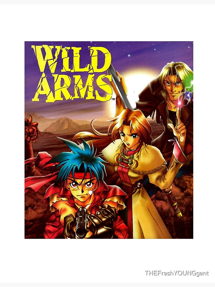 【希少】ワイルドアームズ　WILD ARMS　販促用ポスター Wild Arms 1