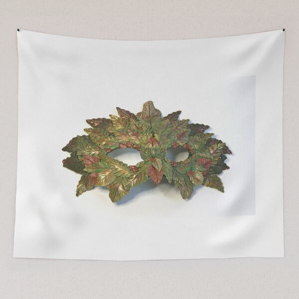 Item preview, Green Man Mask #1 designed and sold by silverwheelarts.