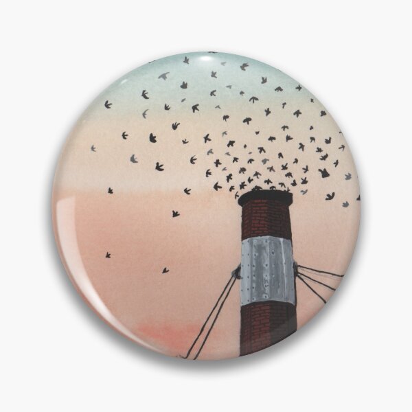 Item preview, Chimney Swifts in the City designed and sold by swivelandjess.
